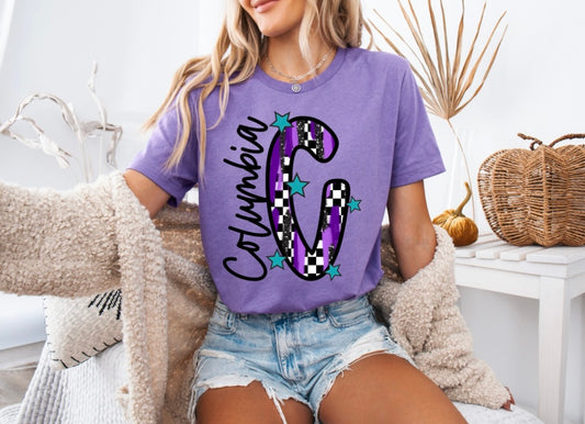 Columbia Brush Letter Tee