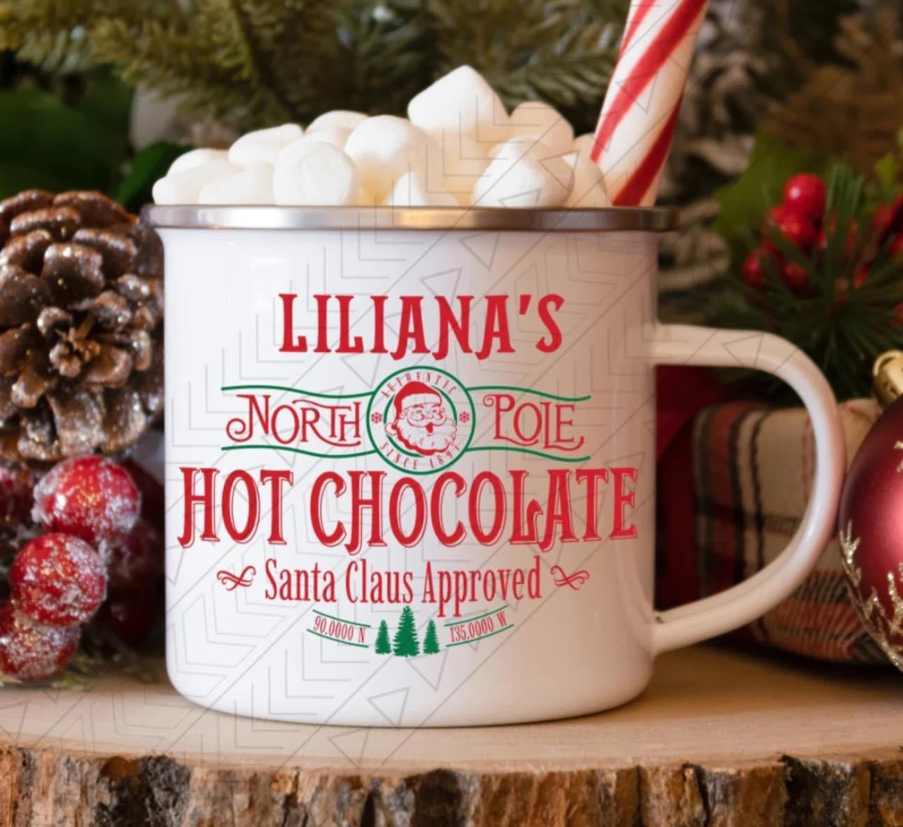 Hot Chocolate Enamel Mugs