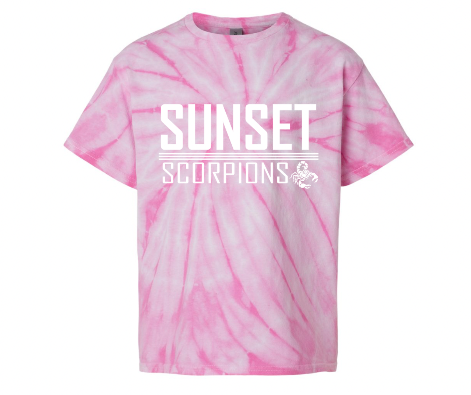 Sunset Tie Dye - PINK