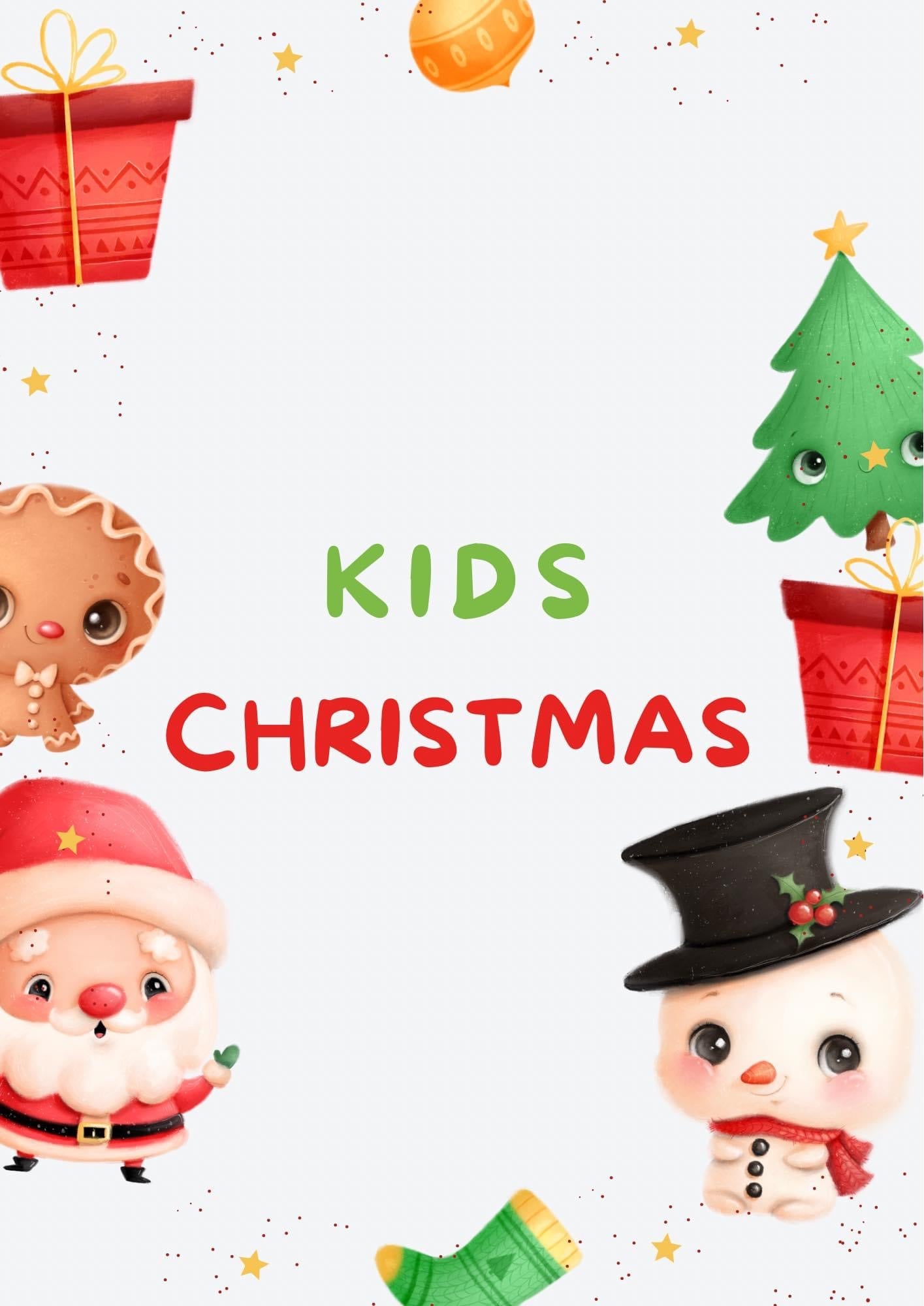 Kids Christmas Tee Drop