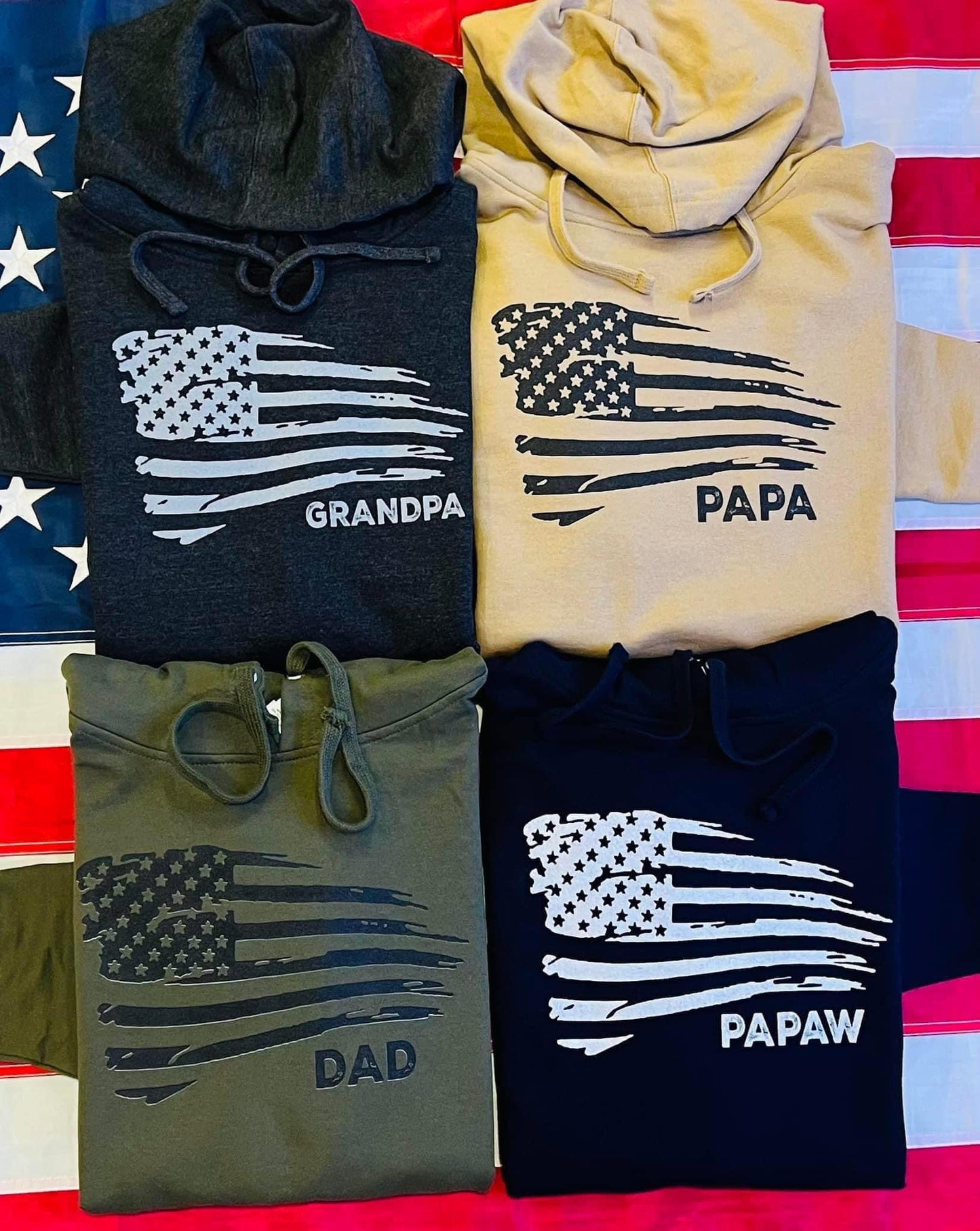 Custom Flag Hoodies